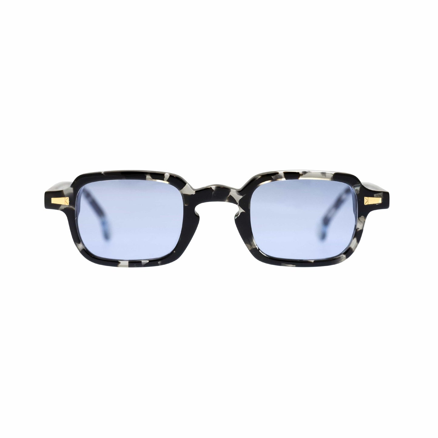 Kyme Occhiali da sole Camouflage nero - blu Kyme Gigi: occhiale da sole rettangolare