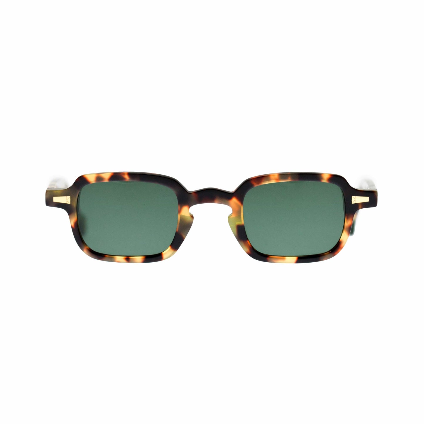 Kyme Occhiali da sole Tartaruga - lente verde Kyme Gigi: occhiale da sole rettangolare