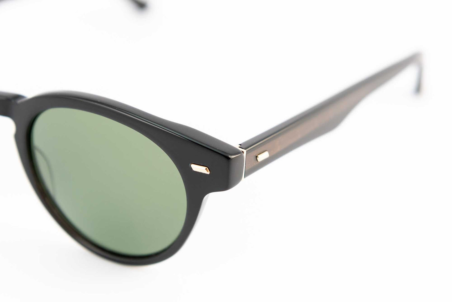Masunaga occhiale da sole nero 076 #19 - Spectaclo.com - eyewear store - Occhiali da sole -