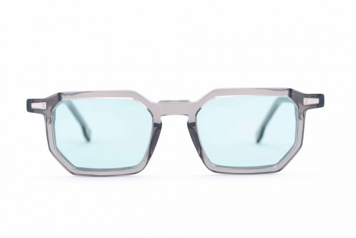 Kyme Idalgo: occhiale da sole rettangolare made in Italy