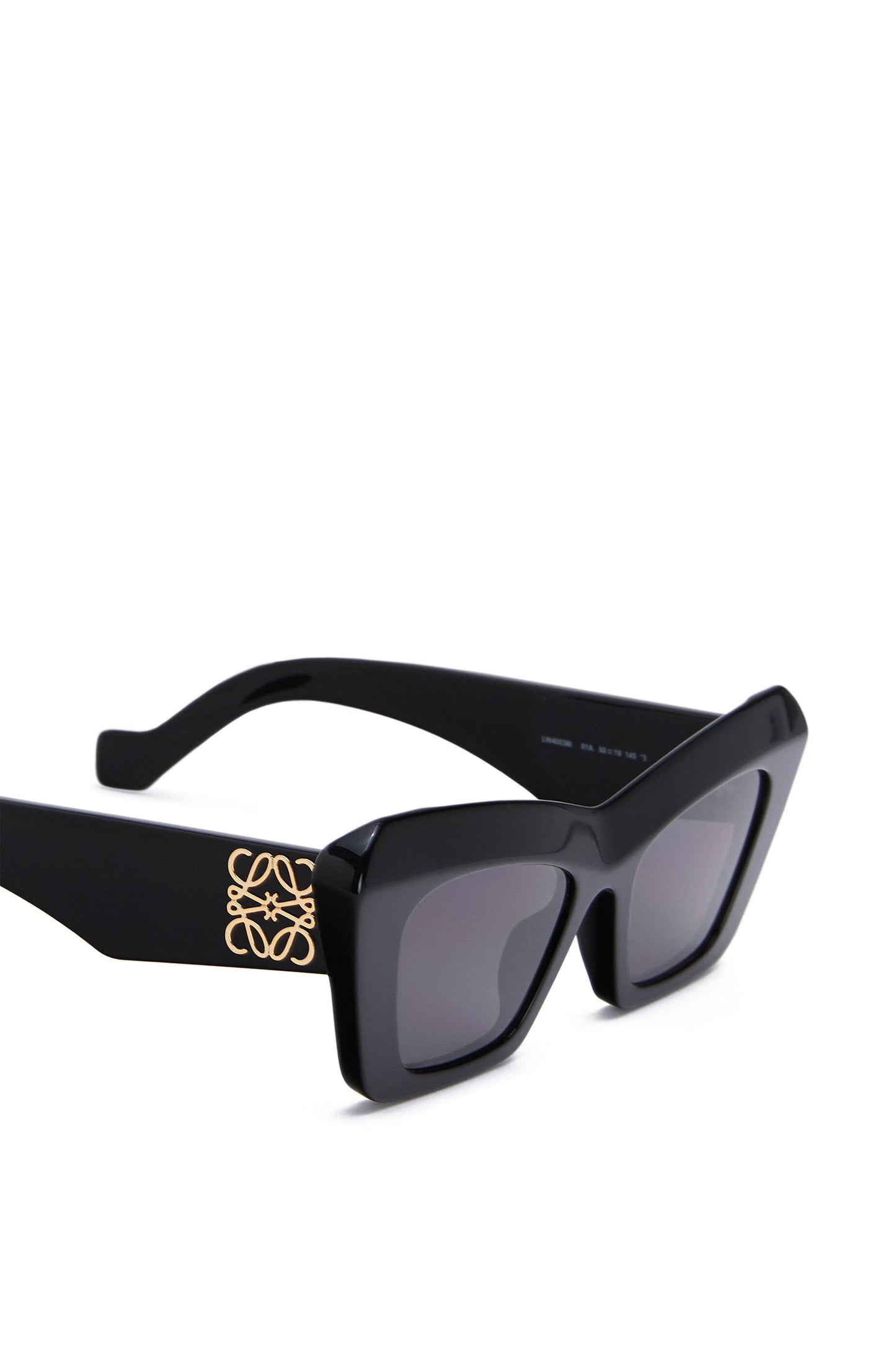 LOEWE Occhiale da sole cat-eye nero LW40036I-48E