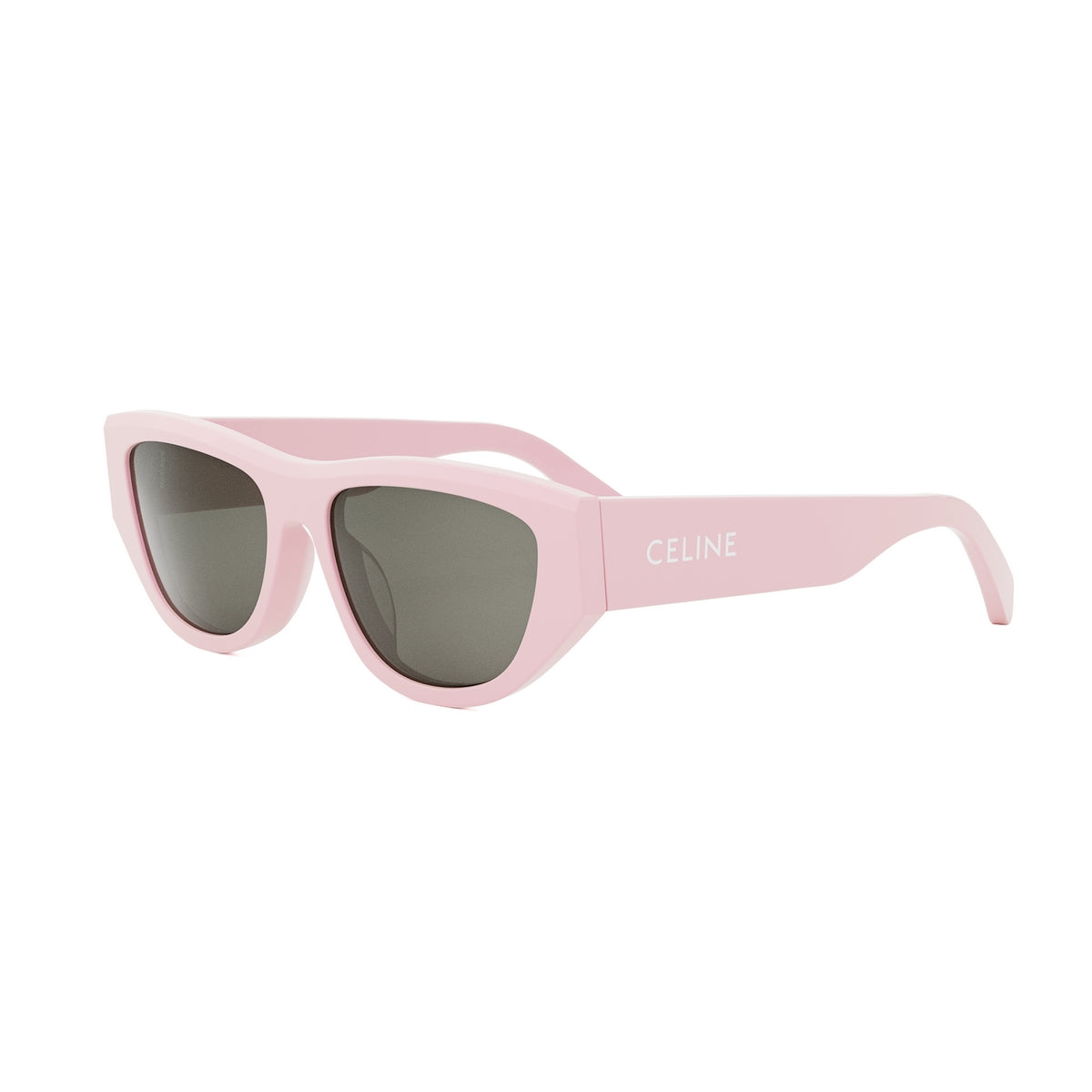 CL40278U 72A: occhiale da sole a gatta Celine rosa con lent fumo