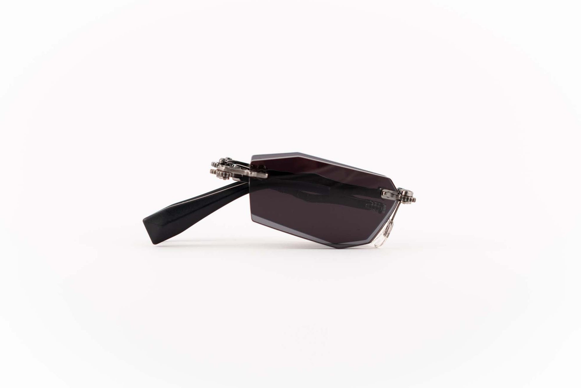 Kuboraum Occhiali da sole Nero / Metallo / Poligonale Kuboraum Maske H40 BB: occhiale a giorno glasant in metallo