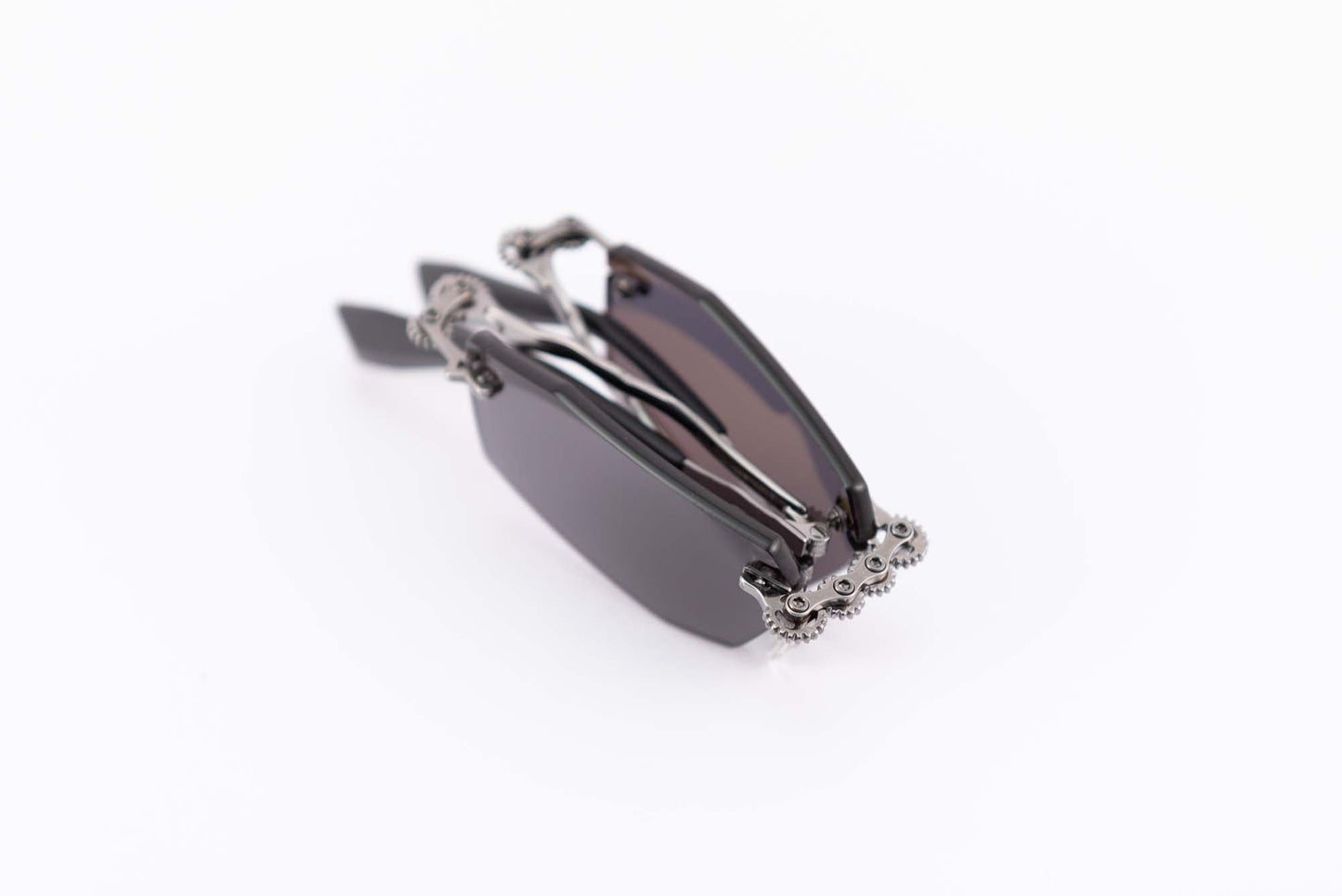 Kuboraum Occhiali da sole Nero / Metallo / Poligonale Kuboraum Maske H40 BB: occhiale a giorno glasant in metallo