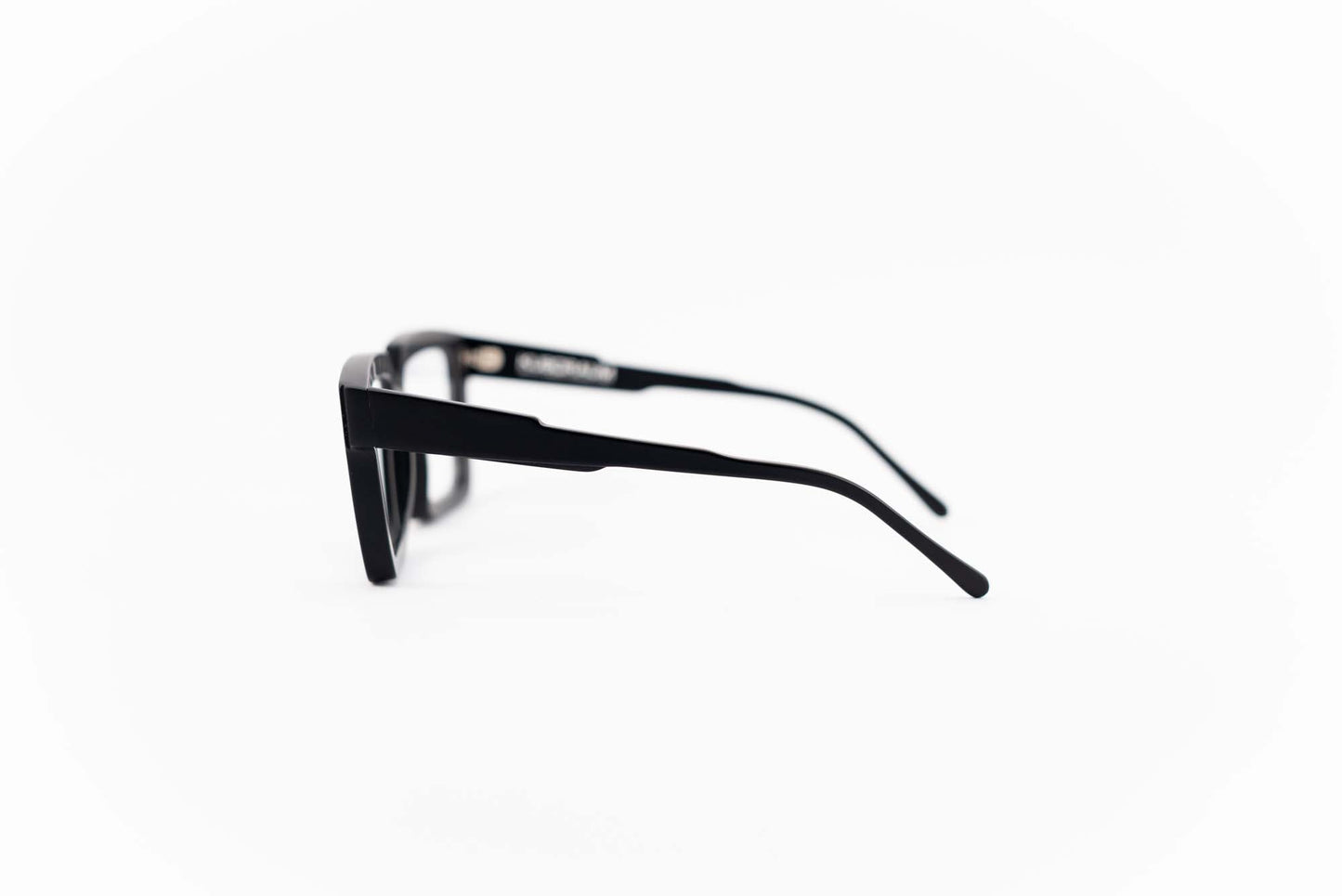 Kuboraum Occhiali da vista Nero / Acetato / Squadrato Kuboraum Maske K26 BM: occhiale in acetato nero squadrato da vista