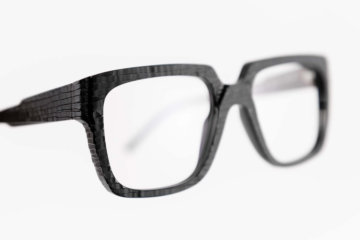 Kuboraum Occhiali da vista Nero / Acetato / Squadrato Kuboraum Maske K3 BS NT: occhiale in acetato nero squadrato da vista