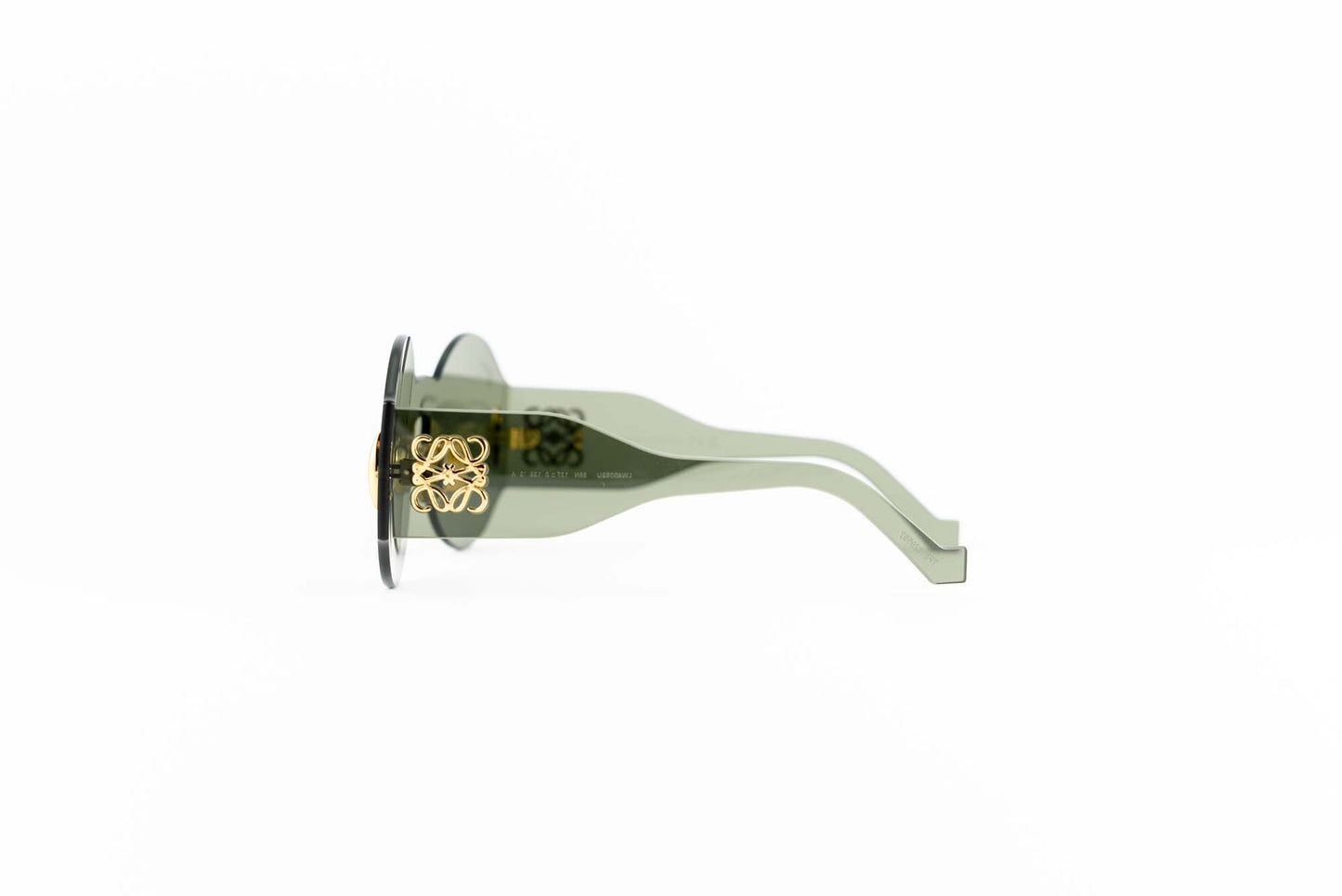 Loewe Occhiali da sole Nylon / Tondo Occhiale maschera Loewe LW40092U tondo verde bottiglia