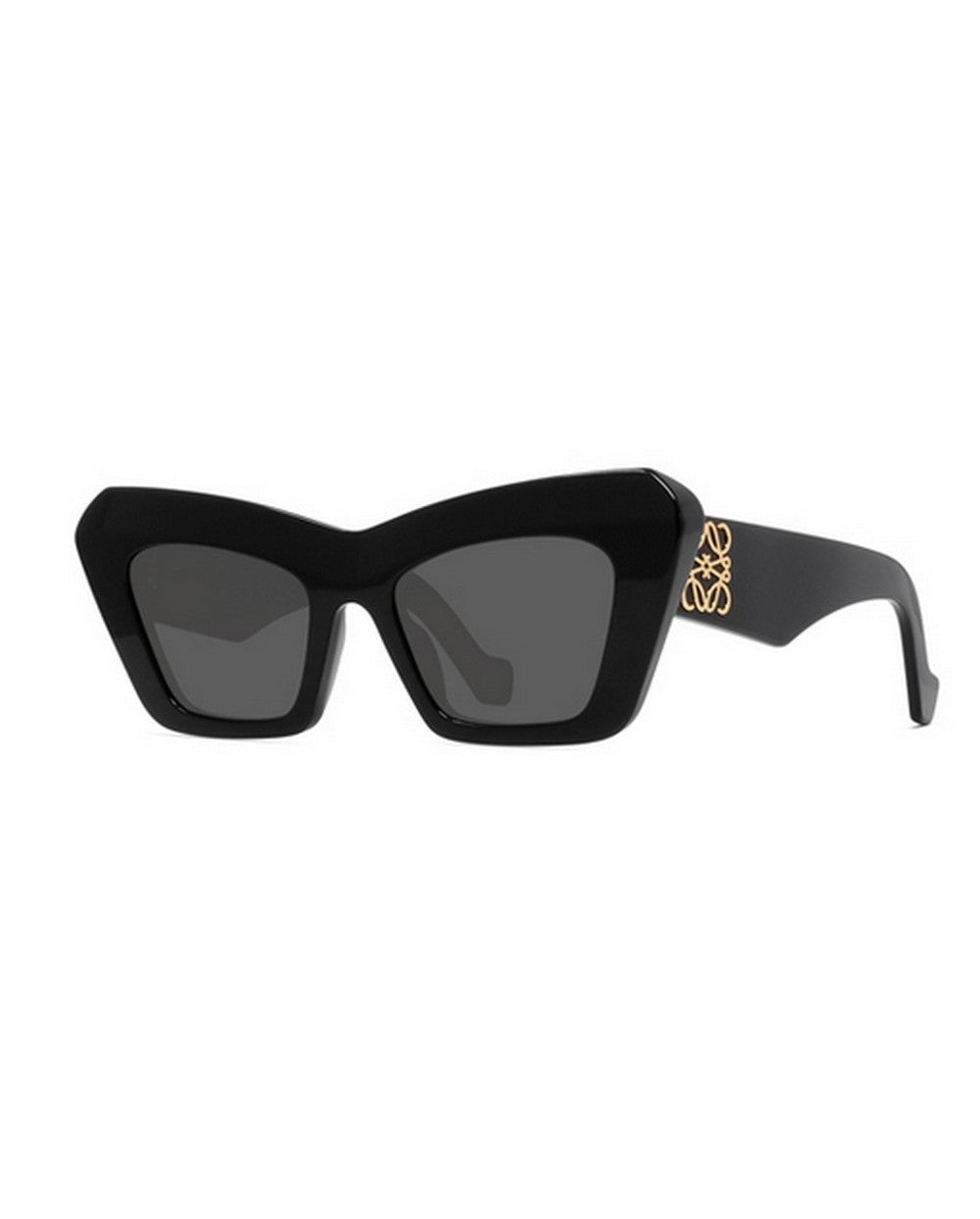 LOEWE Occhiale da sole cat-eye nero LW40036I-48E