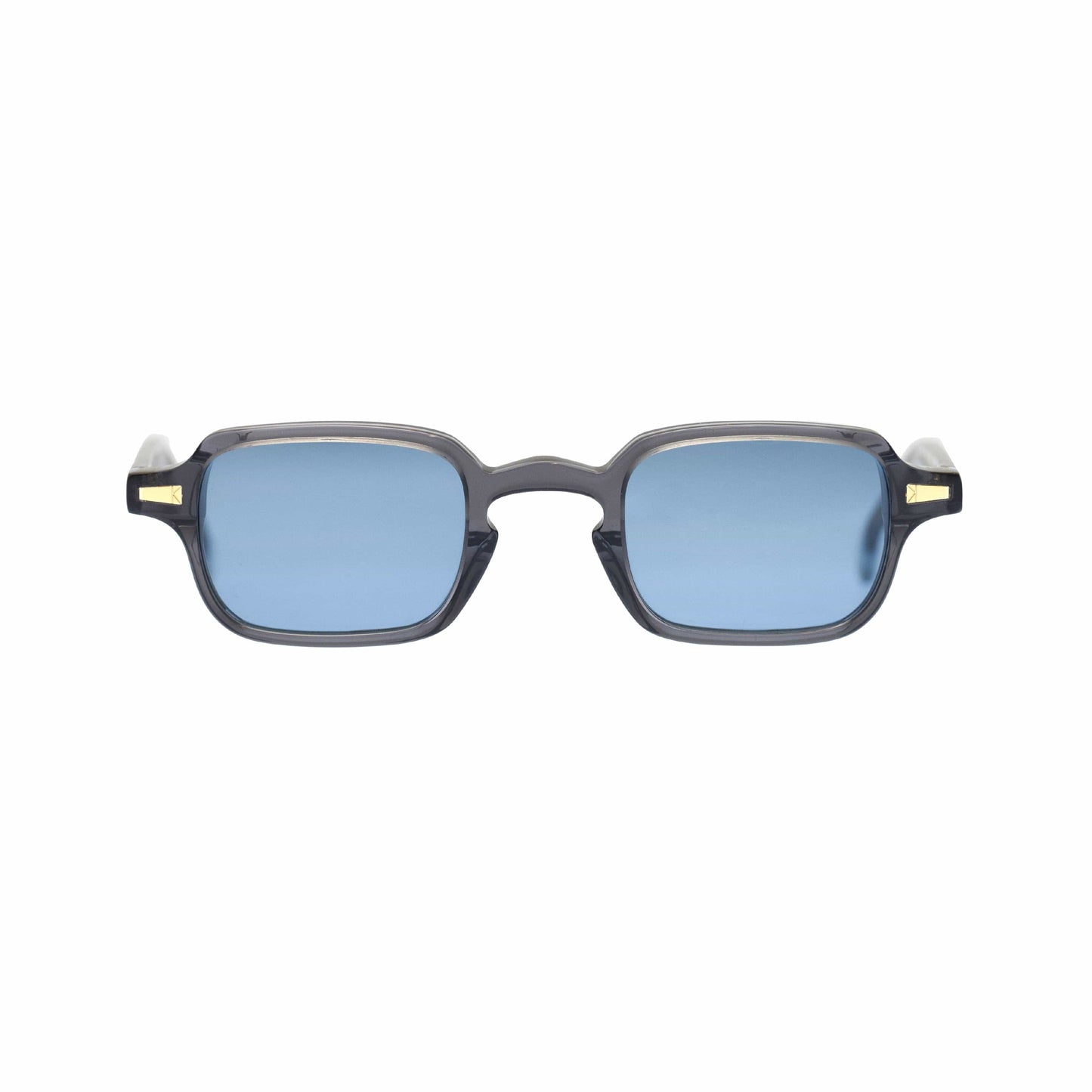 Kyme: Luigi - Spectaclo.com - eyewear store - Occhiali da sole - Trasparente grigio / Rettangolare / 44