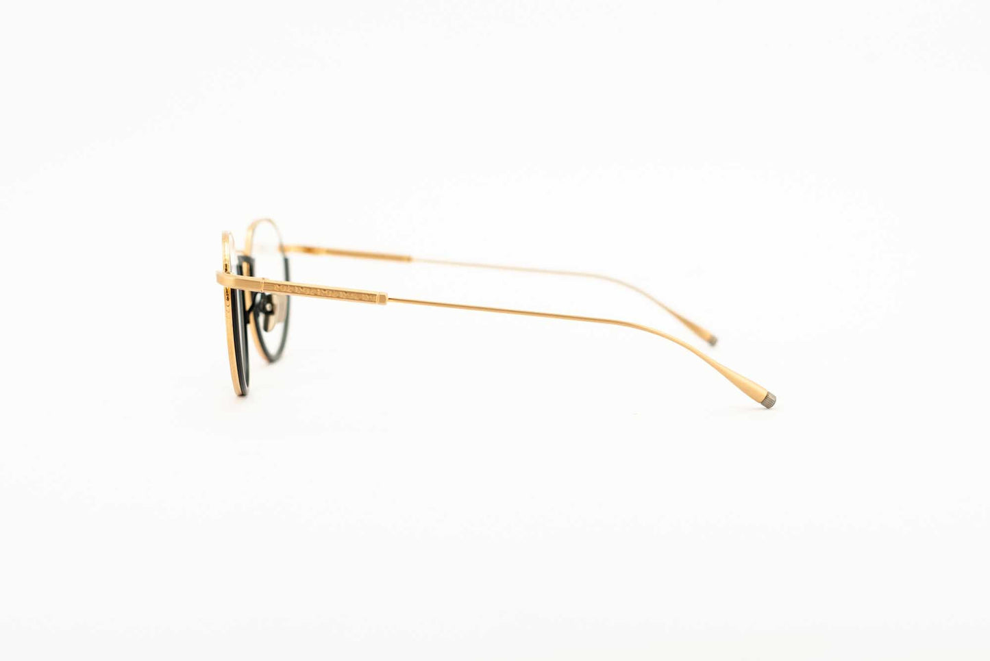 Occhiale da vista Masunaga K-3: Orchid Gold/Black #21 - Spectaclo.com - eyewear store - Occhiali da vista -