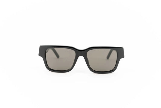 Palm Angels occhiale da sole squadrato nero Newport - Spectaclo.com - eyewear store - Occhiali da sole - 51 / Nero / Rettangolare